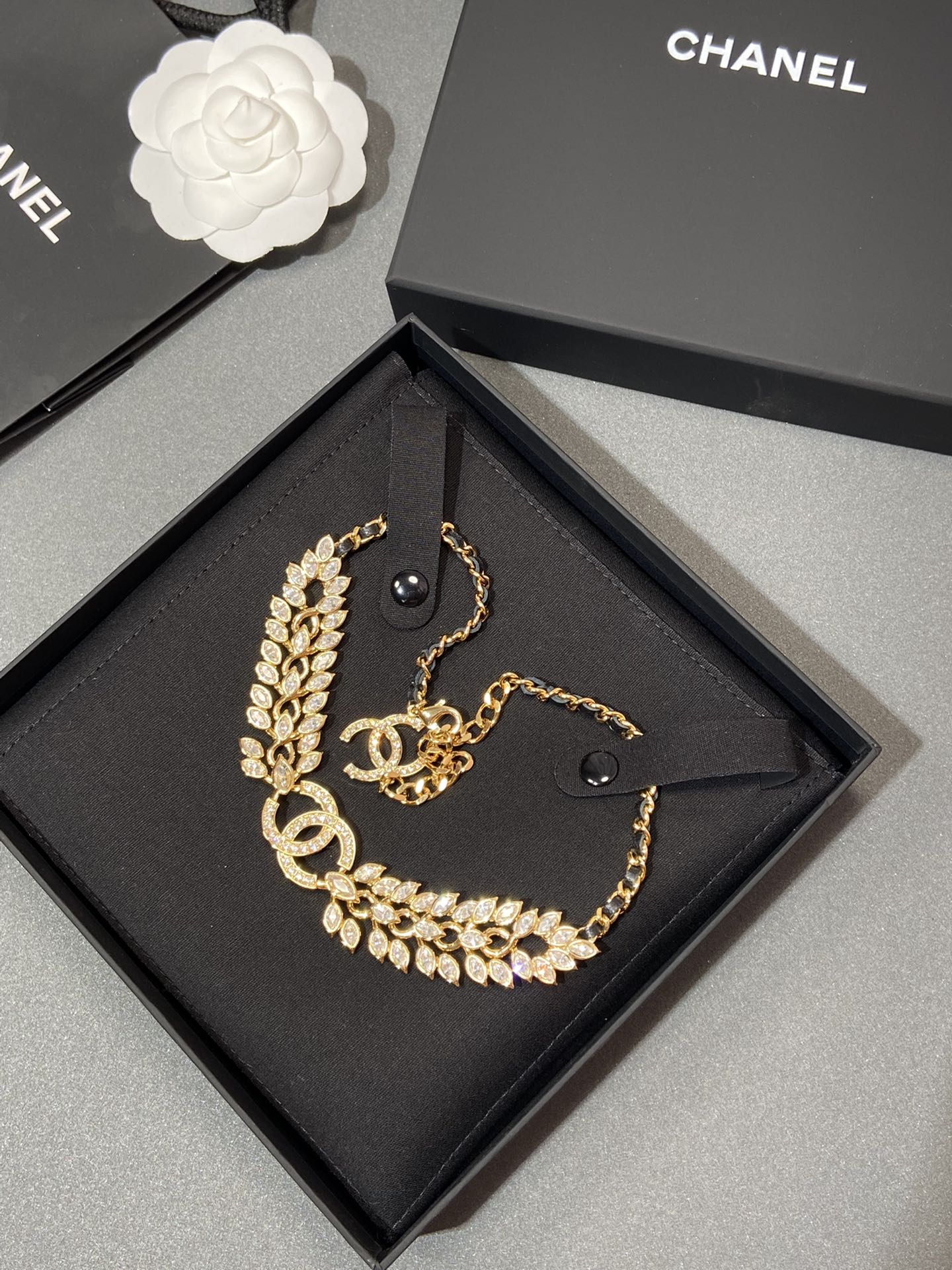 Luxury Chanel Ear of Wheat Necklace - Original Replica Club