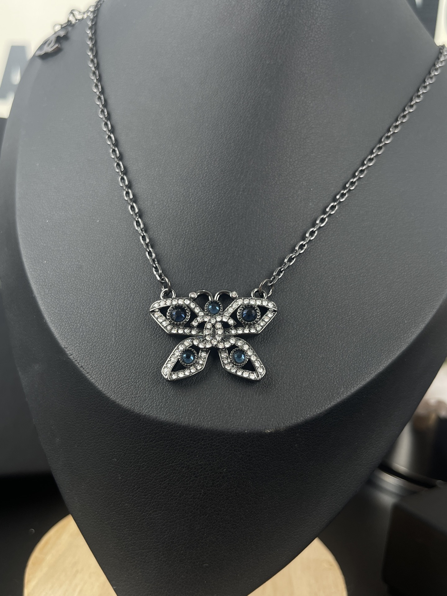 Chanel Hollow Butterfly Necklace - Original Replica Club