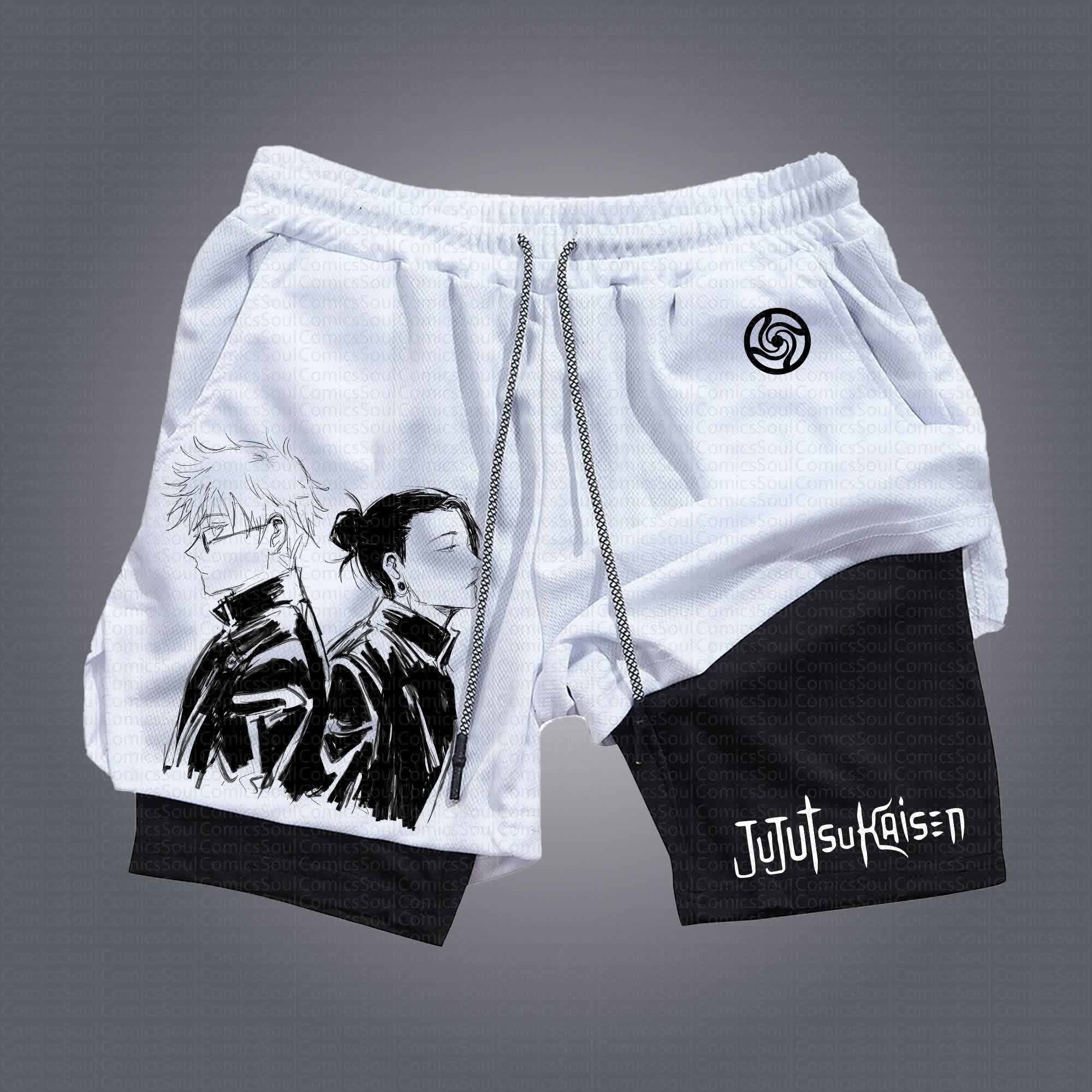 Unisex Casual Anime Streetwear Shorts 丨Comicssoul