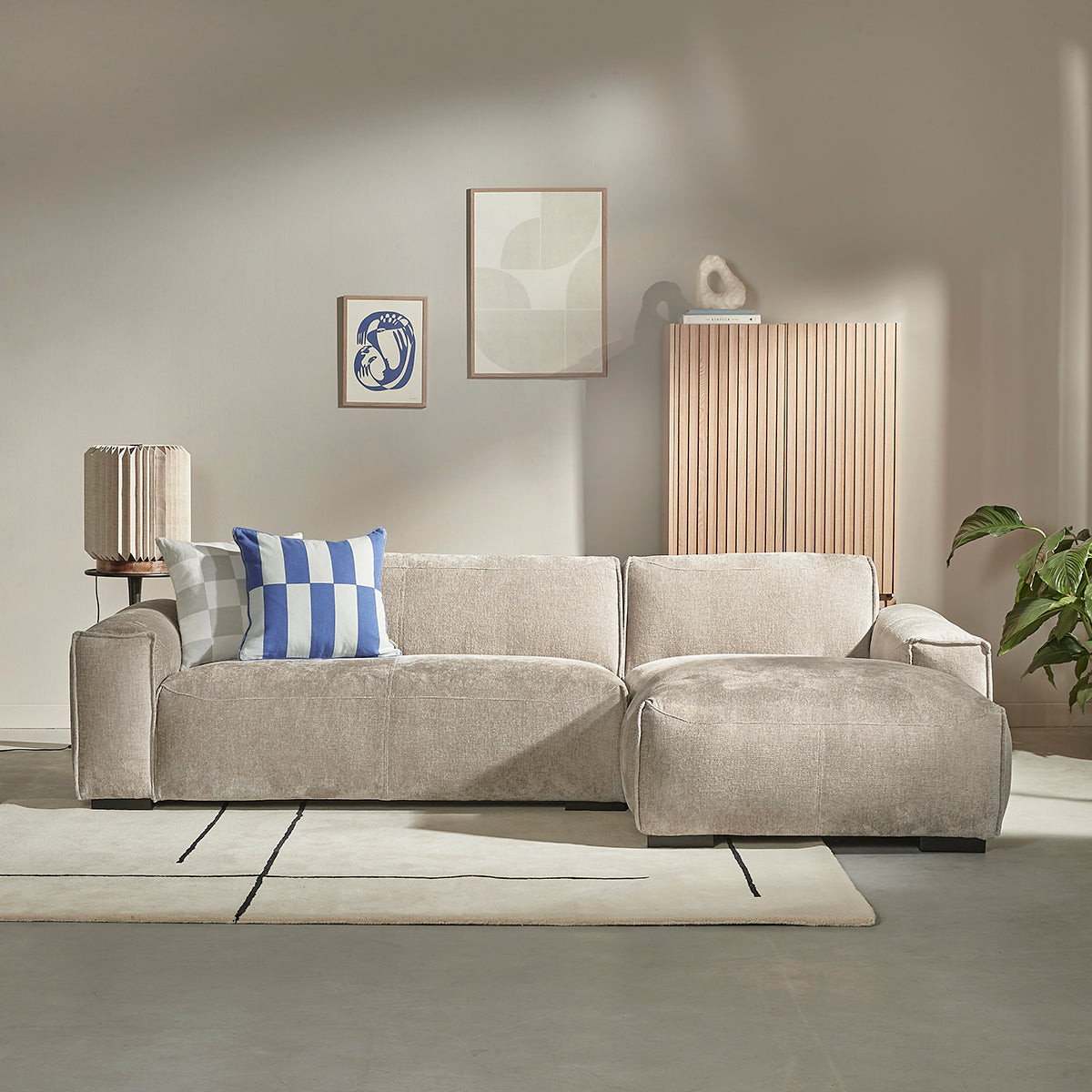 by fonQ Linen Tafellamp Ø 38 cm - M