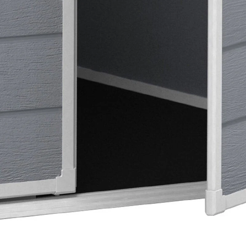 Manor 6 ft. W x 7.5 ft. D Plastic Storage Shed