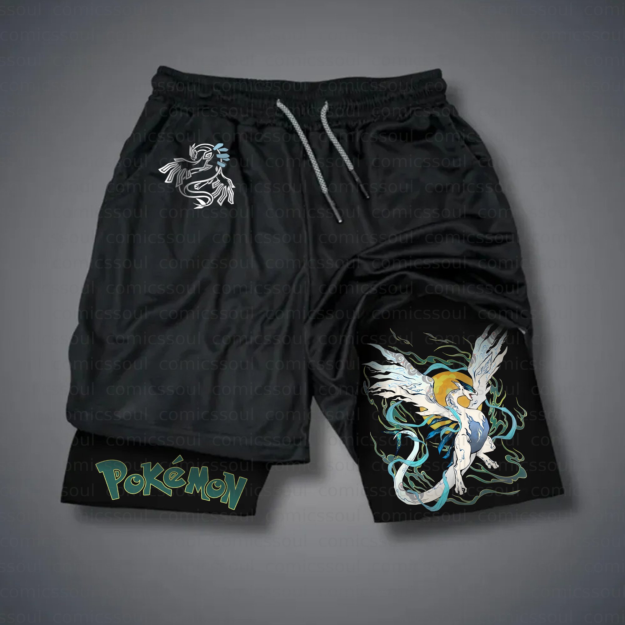 Unisex Casual Anime Streetwear Shorts