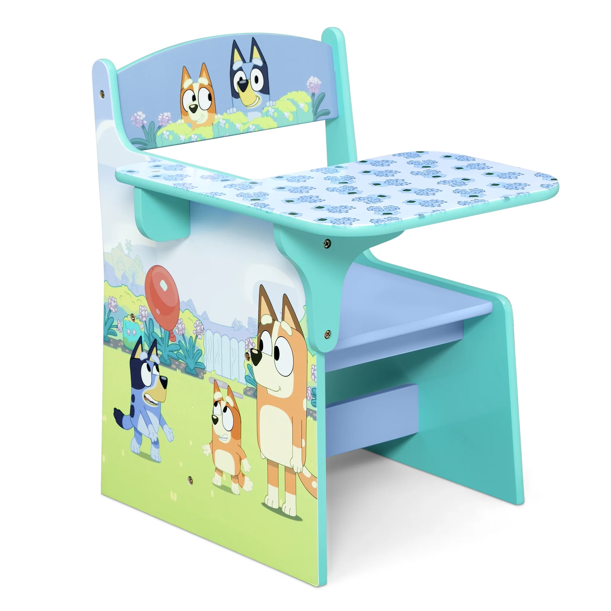 Bluey 3-Piece Toddler Bedroom Set by Delta Children, Blue - Image 11