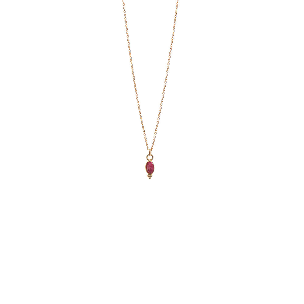 Tassia Canellis - Collier Madras - Rubis