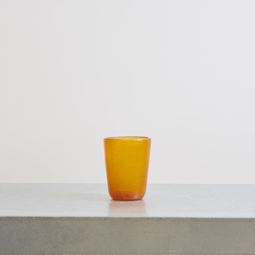 Verre à eau Memento - Ambre