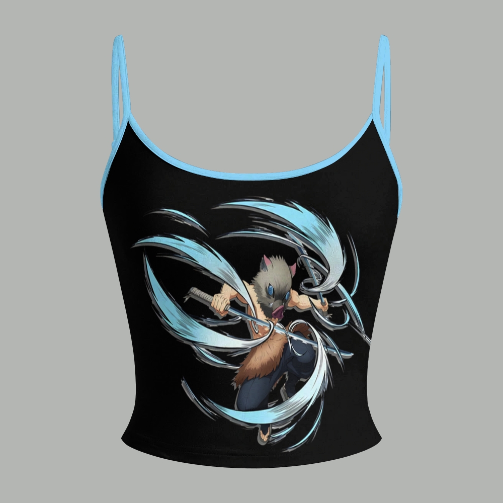 Demon Slayer Top & Elasticated Trousers Two-Piece Set