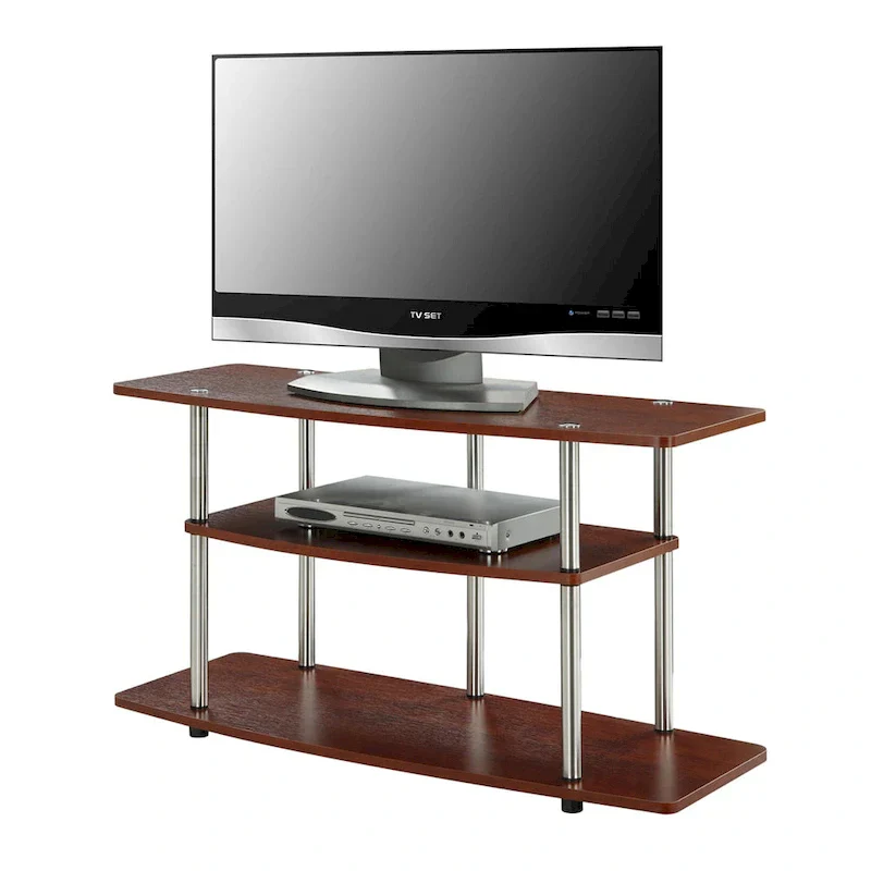 Convenience Concepts Designs2Go Tool-Free 3-Tier Wide TV Stand