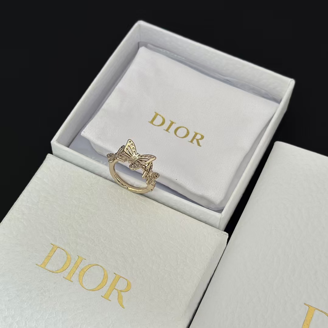 Dior Three Butterfly Ring - Original Replica Club