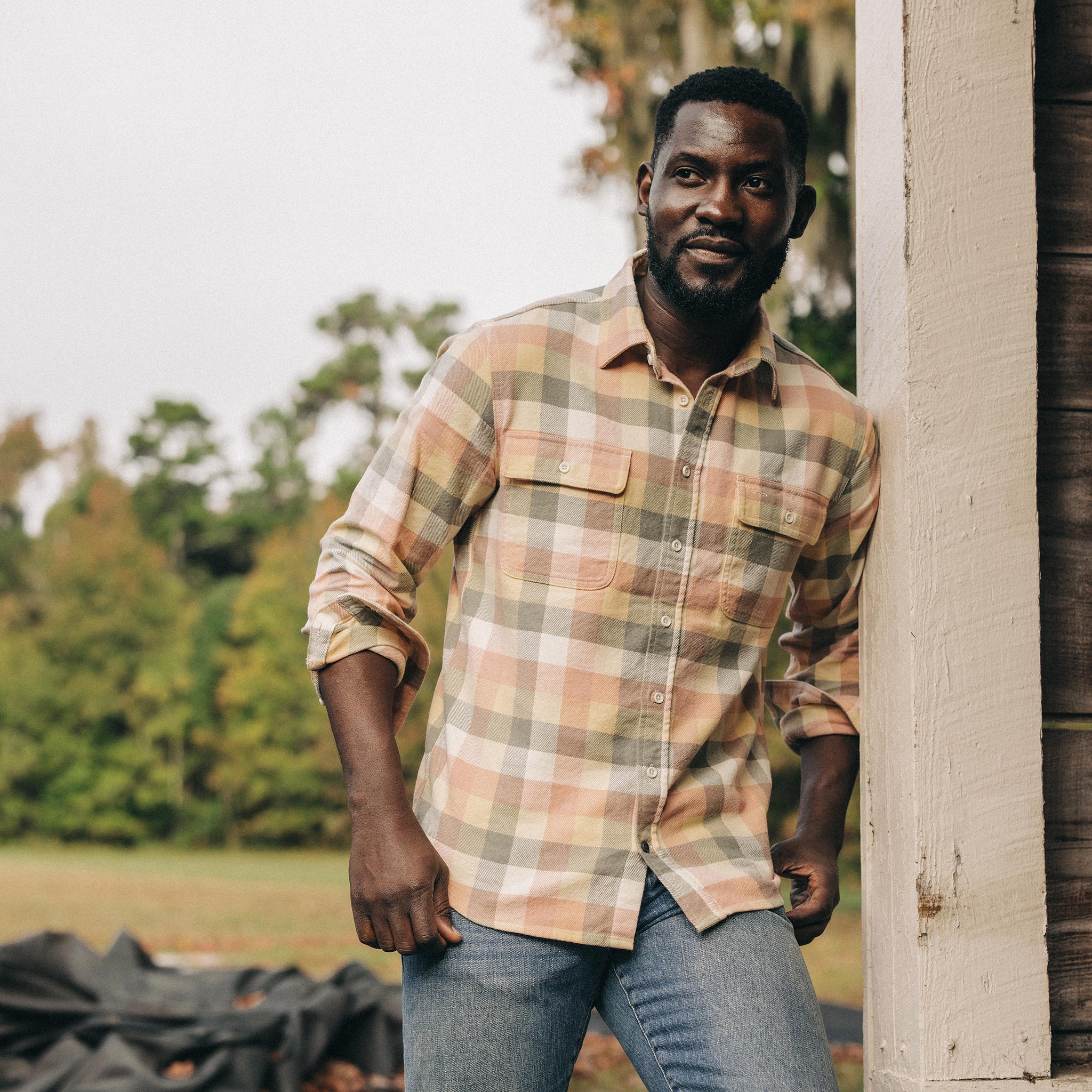 The Ledge Shirt in Dawn Check