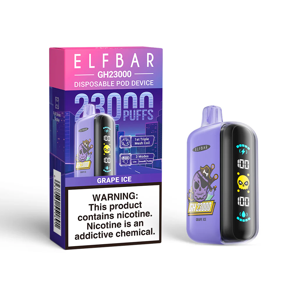 ELFBAR GH23000 kertakäyttöinen sähkötupakka (kaikki maut)