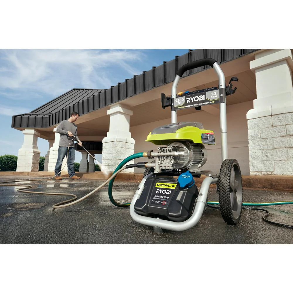 Ryobi 2300 PSI 1.2 GPM High Performance Electric Pressure Washer - Image 7