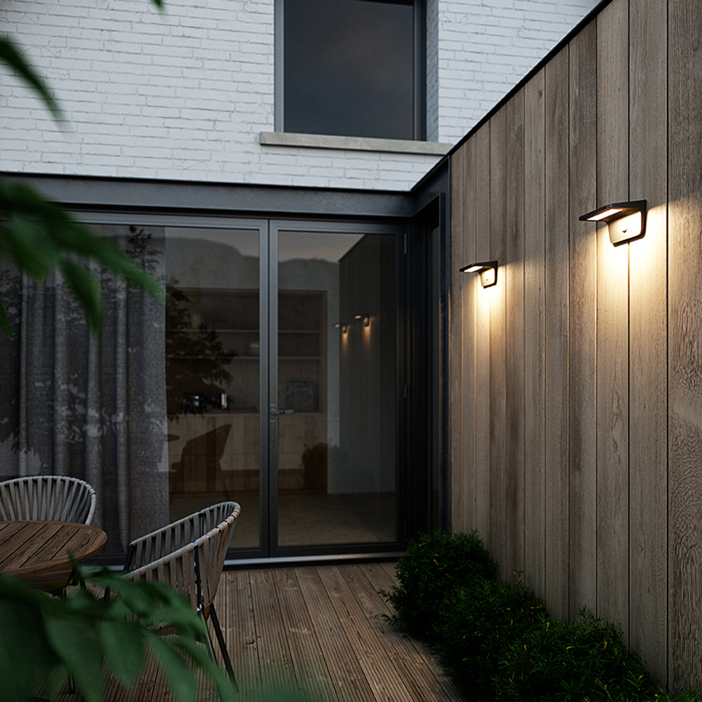 Nordlux Agena Solar Wandlamp met Sensor