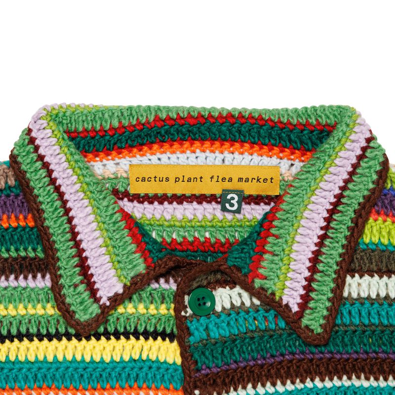 HUMAN MADE CPFM CROCHET KNIT CARDIGAN