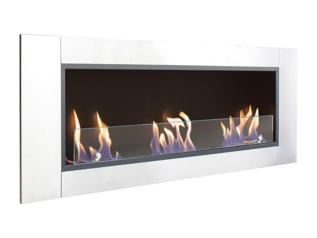 Chimenea de etanol de grandes dimensiones y 3 quemadores