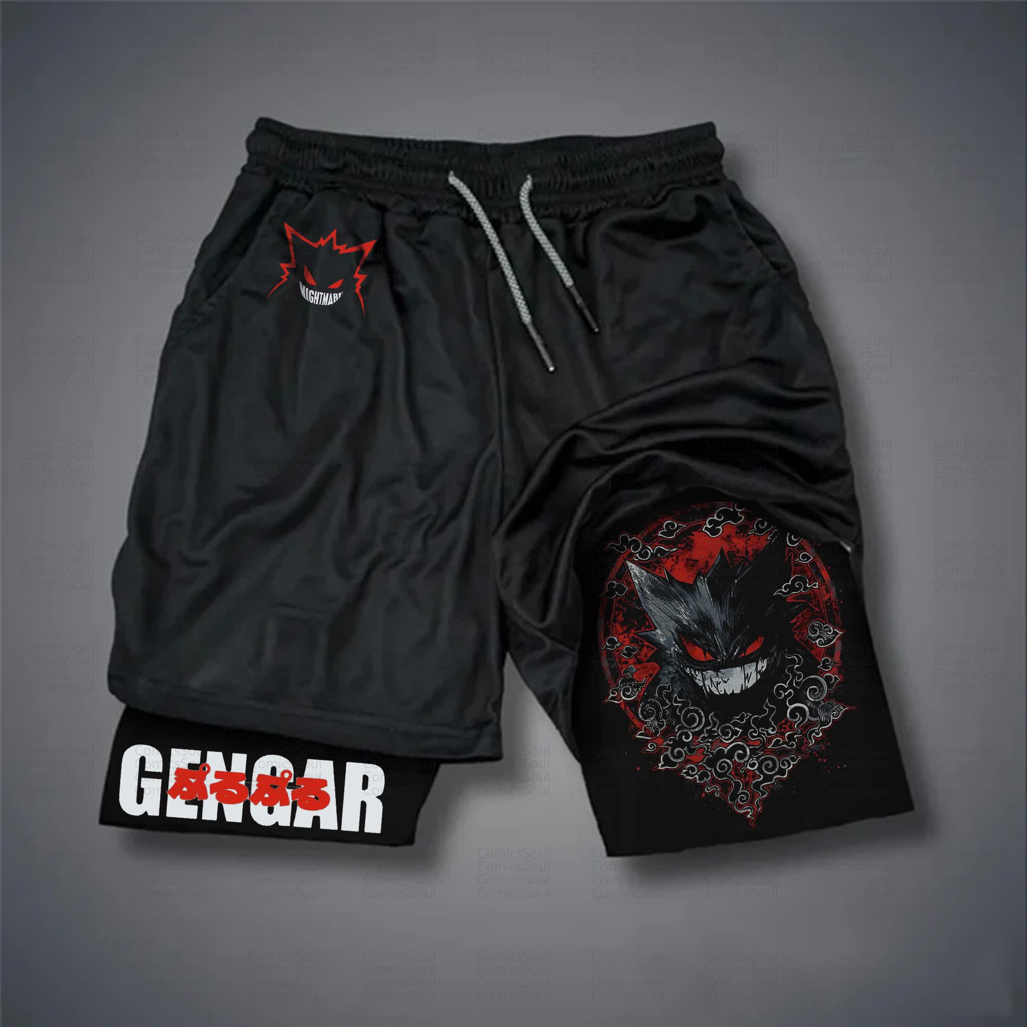 Unisex Casual Anime Streetwear Shorts 丨Comicssoul