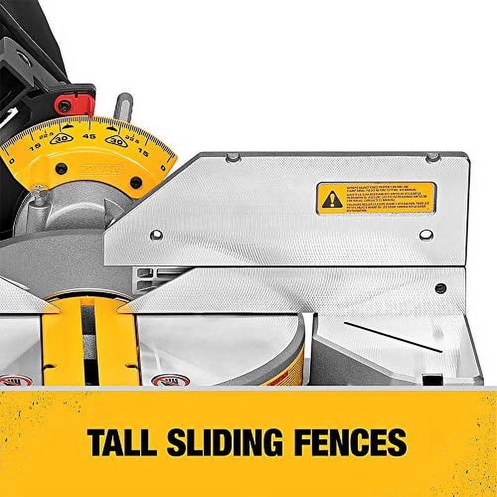 DEWALT 308351915 12 in. 15 Amp Compound Double Bevel Miter Saw - Image 6