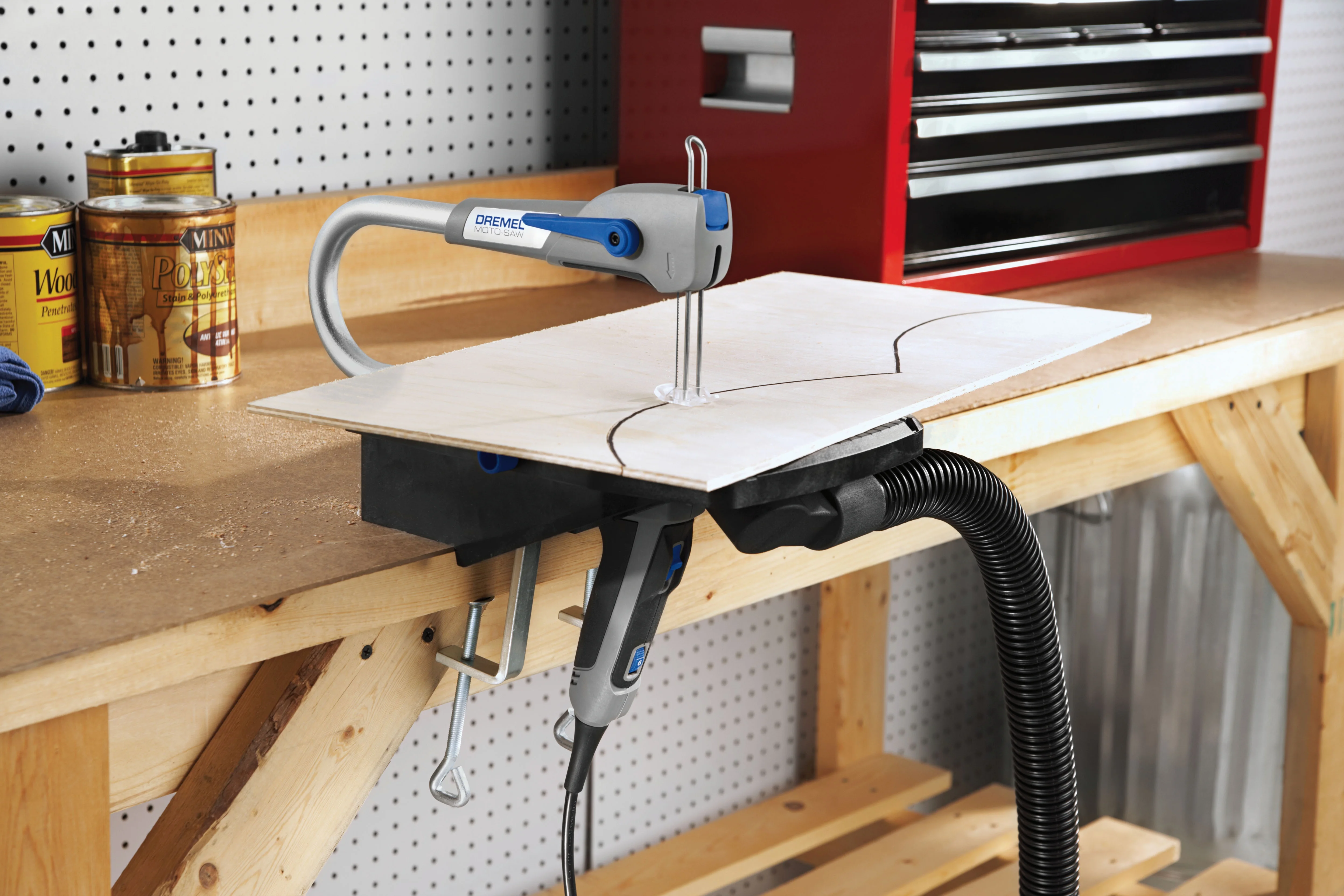 Dremel MS20-01 Moto-Saw 0.6 Amp Corded Scroll Saw for Plastic, Laminates, and Metal - Image 3