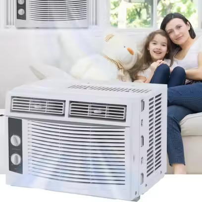 Garvee 5000 BTU Window Air Conditioner, Fast Cooling for Rooms up to 150 Sq. Ft, Window Ac Unit with 7 Level