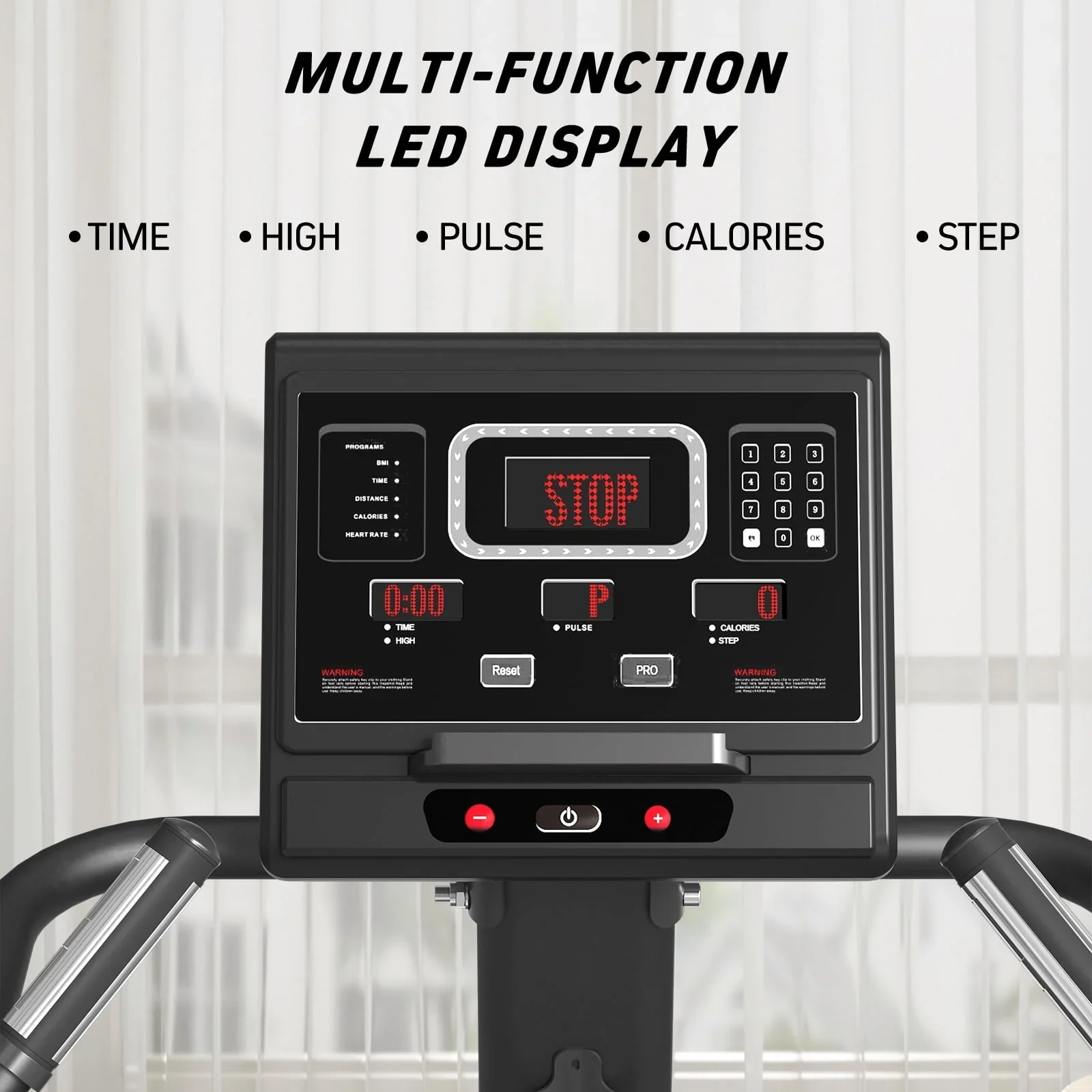 syedee Stair Stepper With LED Screen, 12 Workout Programs, 441LBS, 24-164 Steps/Minute, White - Image 6 syedee Stair Stepper With LED Screen, 12 Workout Programs, 441LBS, 24-164 Steps/Minute, White - Image 6