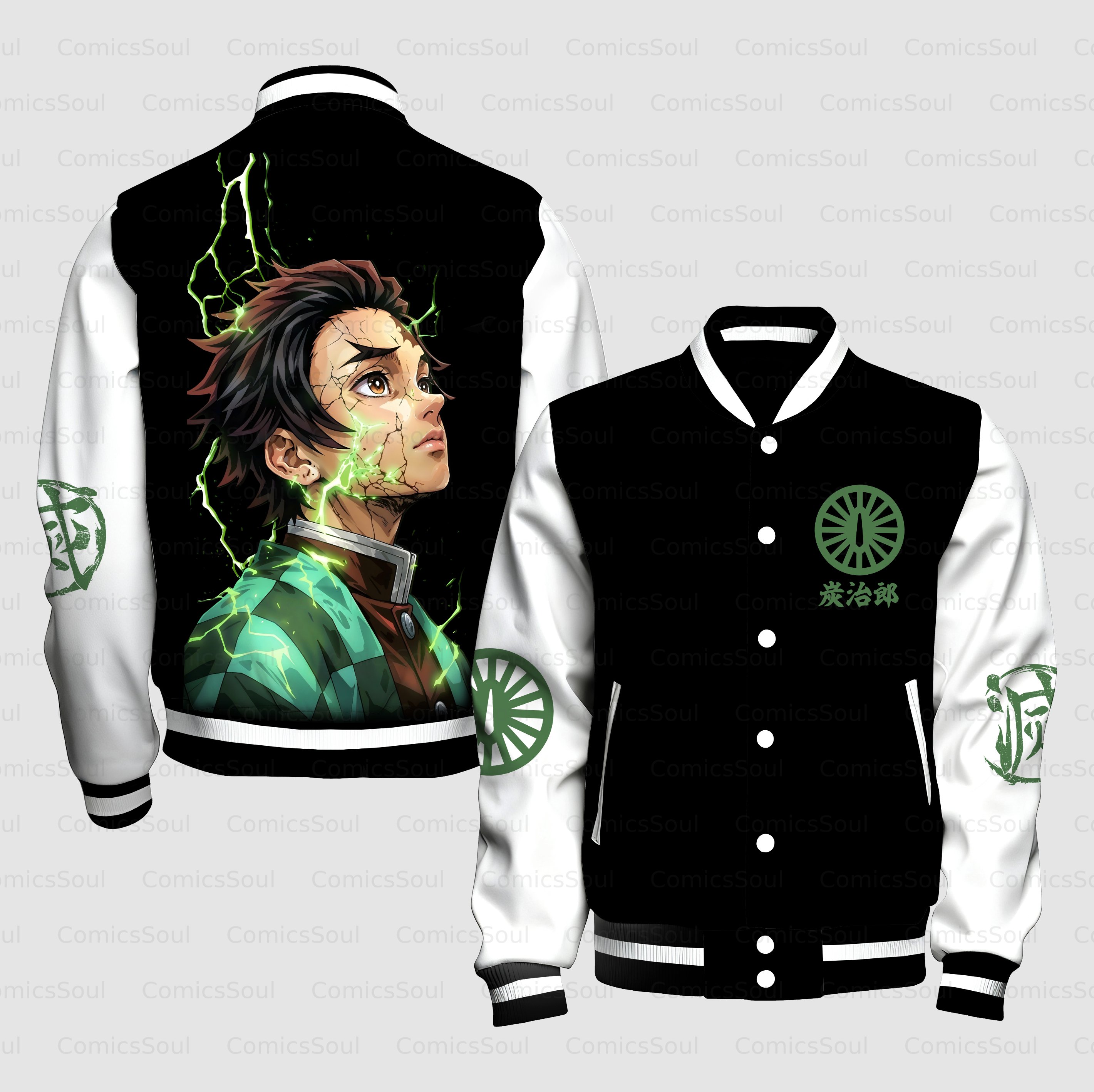 Unisex Vintage Anime Graphic Jacket| KNY