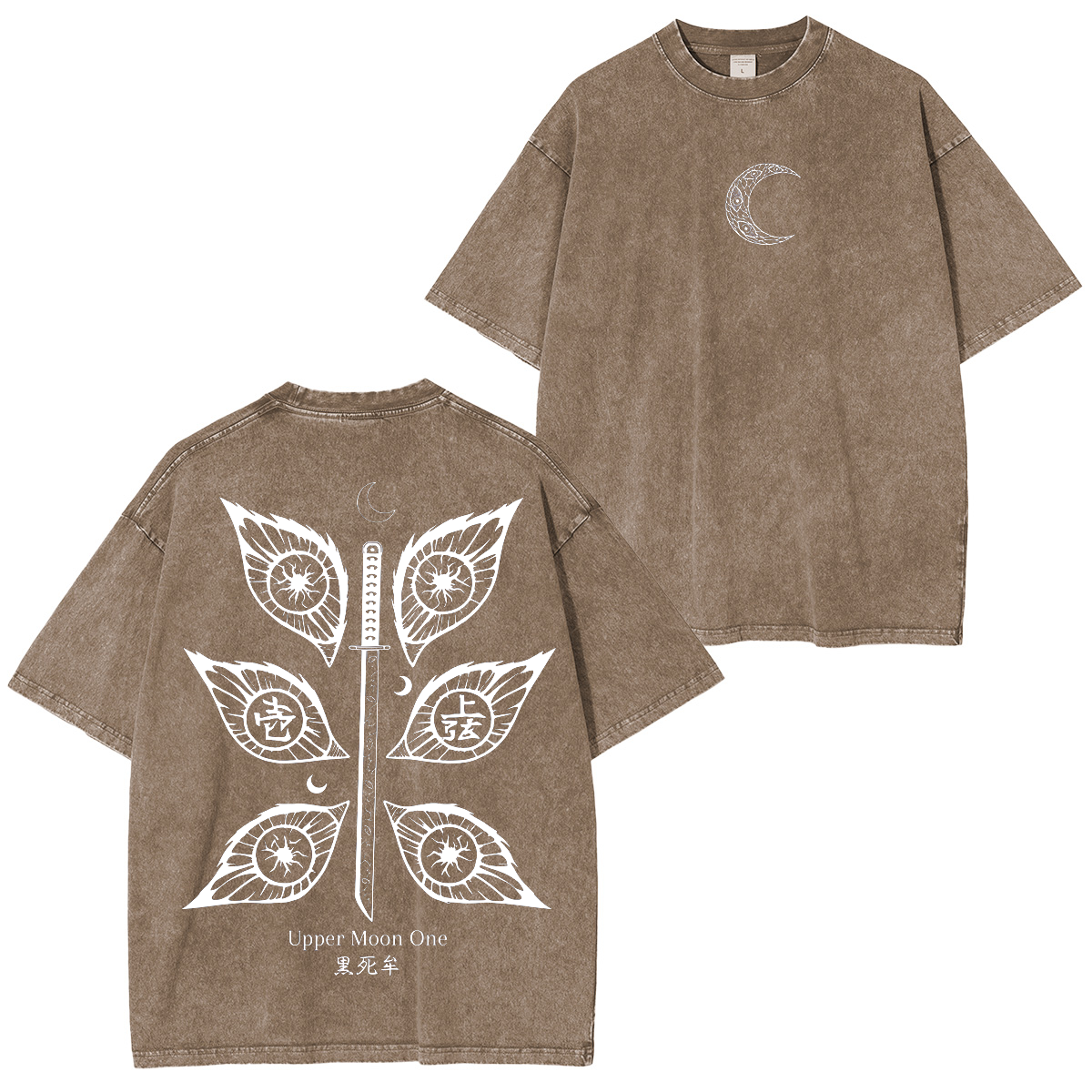 Unisex Anime Inspired Vintage Washed T-Shirt丨Comicssoul TeeThreads Sustain the Scene with Custom Apparel