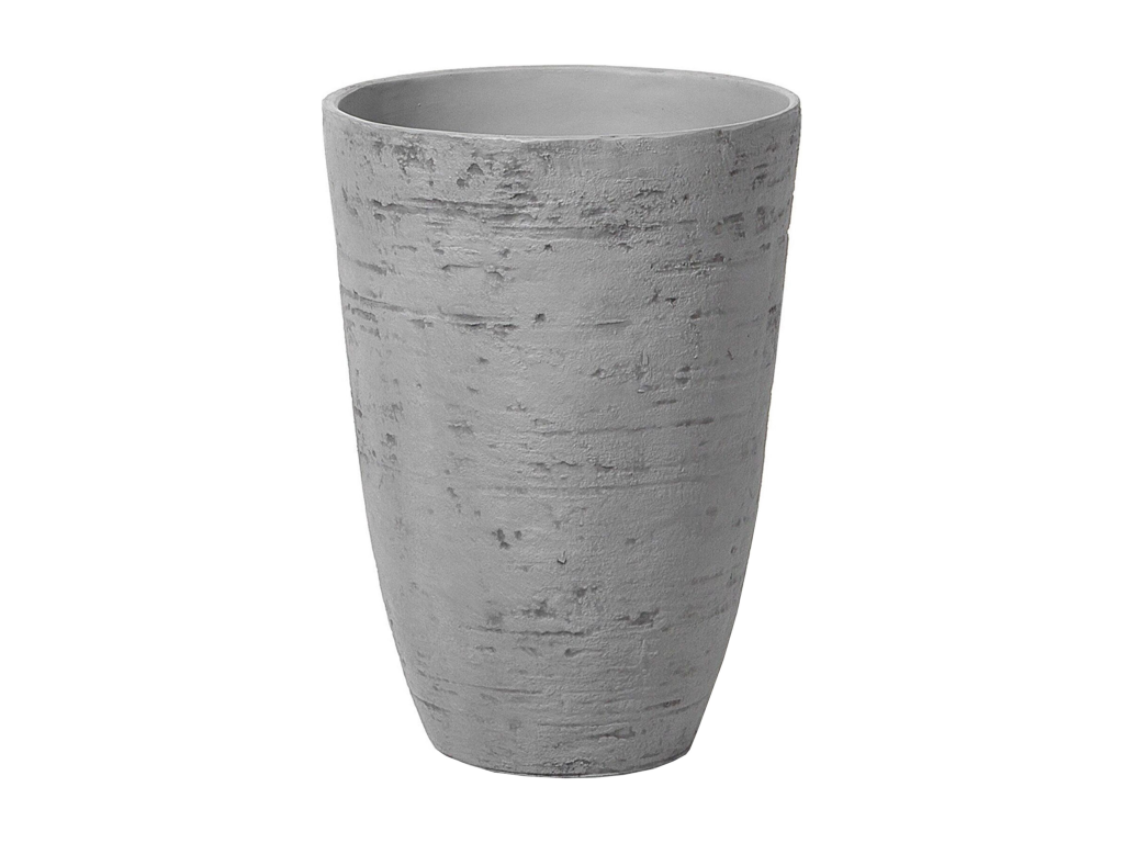 Maceta de mezcla de piedra gris ⌀ 35 cm CAMIA
