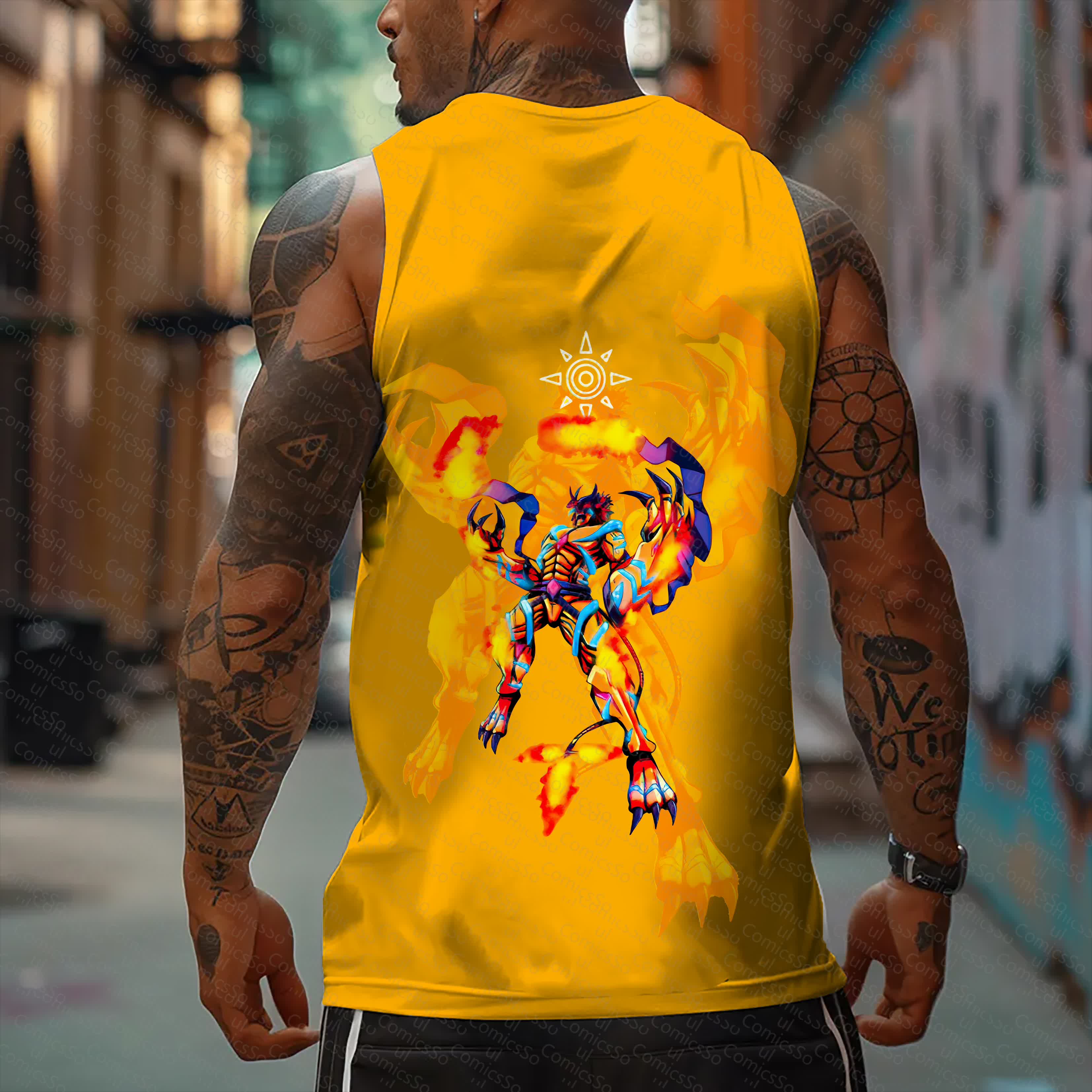 Unisex  “Comicssoul” Casual Anime  Tank Top