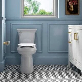 KOHLER Highline Arc Extra Tall 2-Piece Elongated Toilet, White, 1.28 GPF - 78305-0 - Image 11 KOHLER Highline Arc Extra Tall 2-Piece Elongated Toilet, White, 1.28 GPF - 78305-0 - Image 11