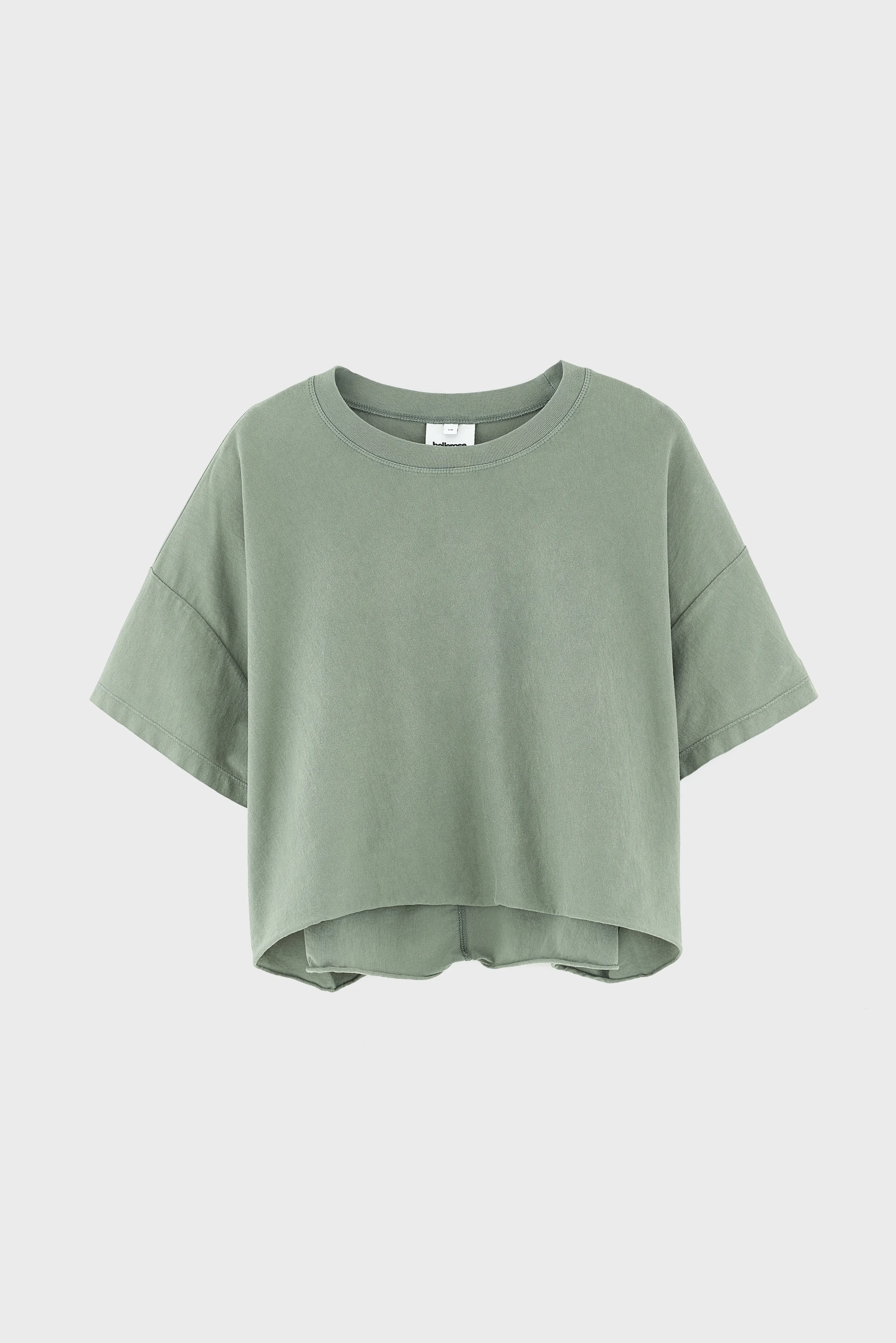Bellerose Farpy cropped t-shirt (261 / W / THYME)