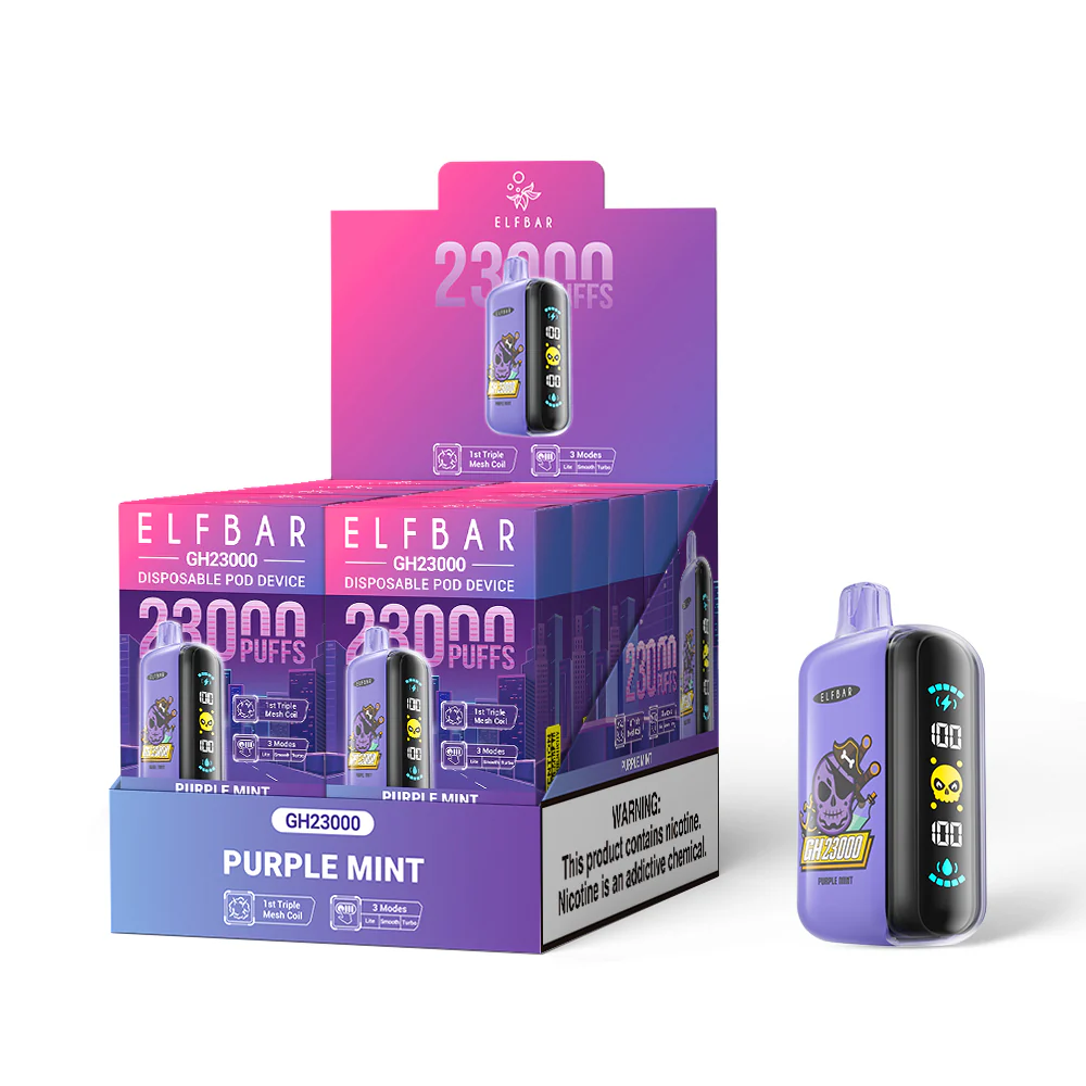 ELFBAR GH23000 kertakäyttöinen sähkötupakka (kaikki maut)