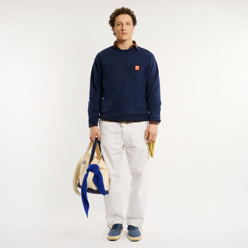 Au Vieux Campeur - Sweat Gaston - Marine