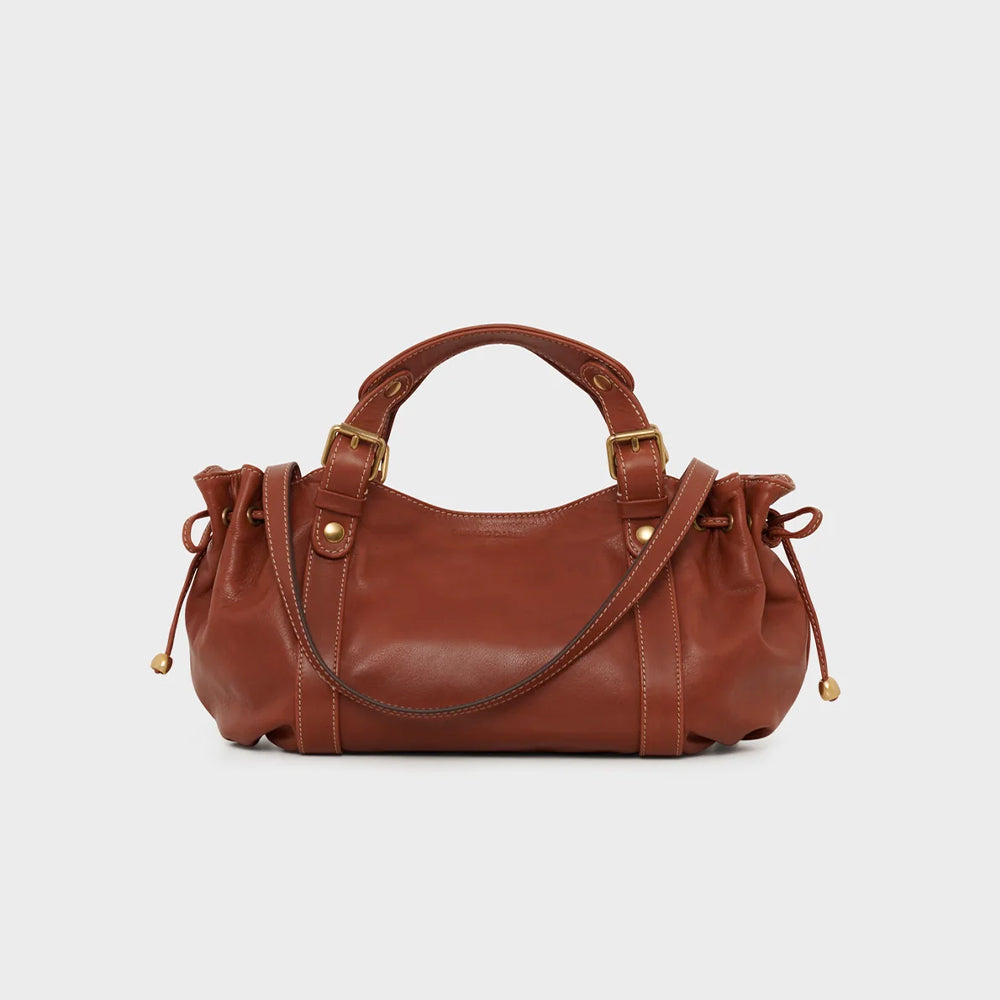 Gerard Darel - Sac en cuir Le 12H - Tan