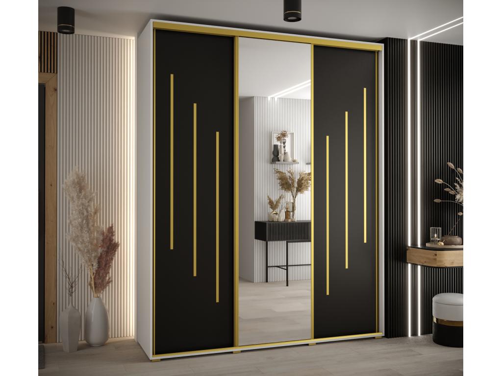 ARMARIO CON PUERTAS BATIENTES 235 - 2/200/45 3 puertas