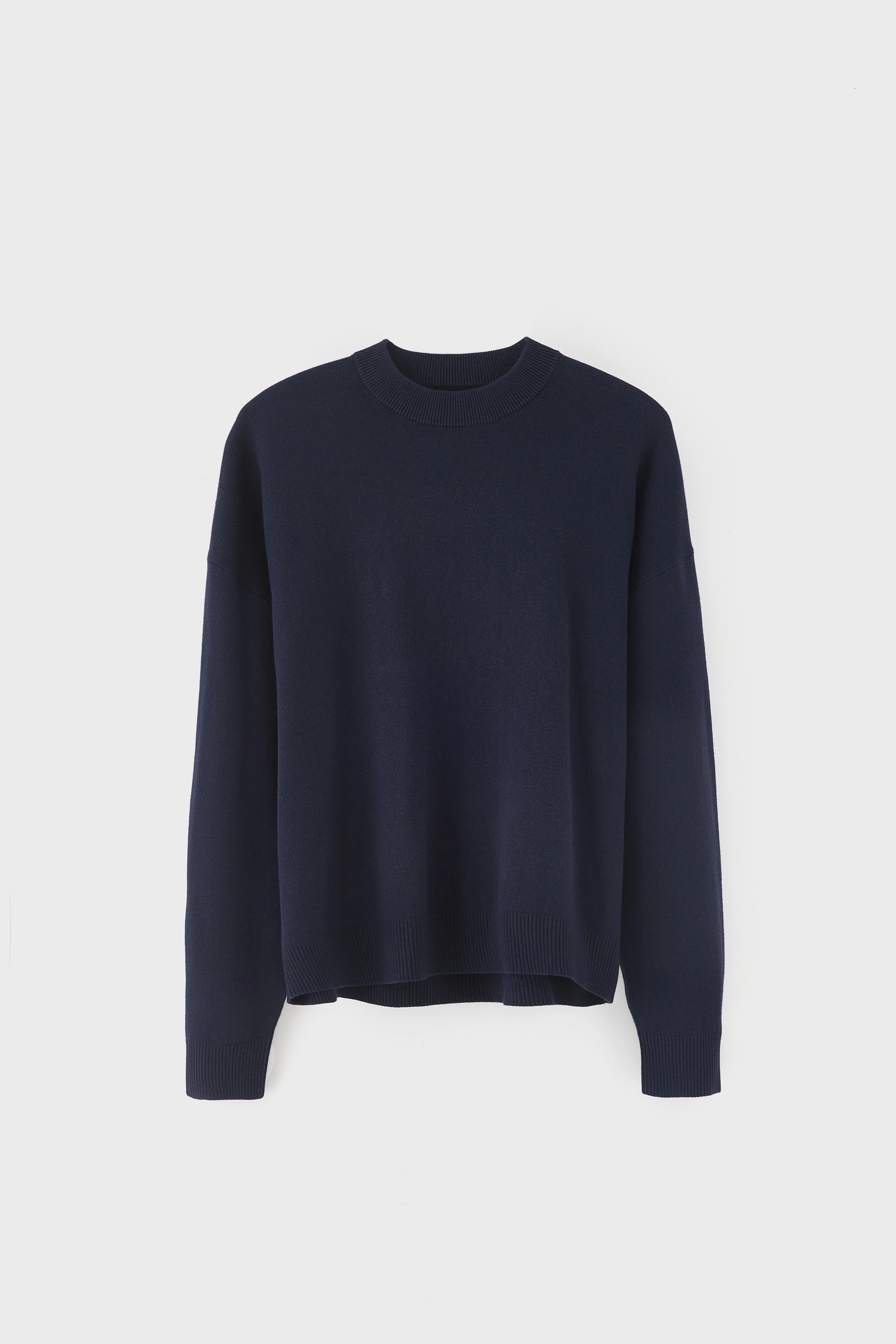 Bellerose Geolem crewneck sweater  (261 / M / NAVY)