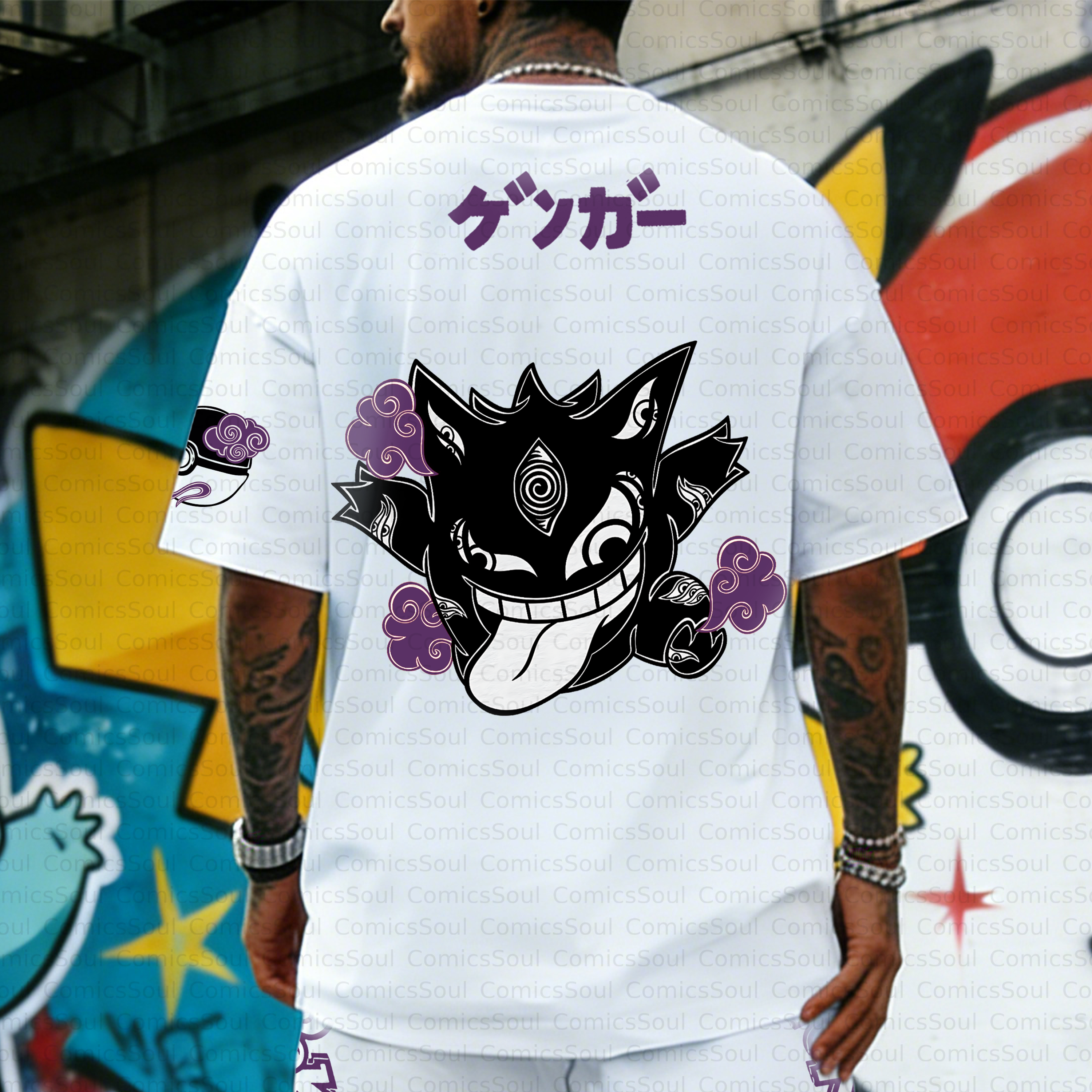 Unisex Anime Inspired Vintage T-Shirt