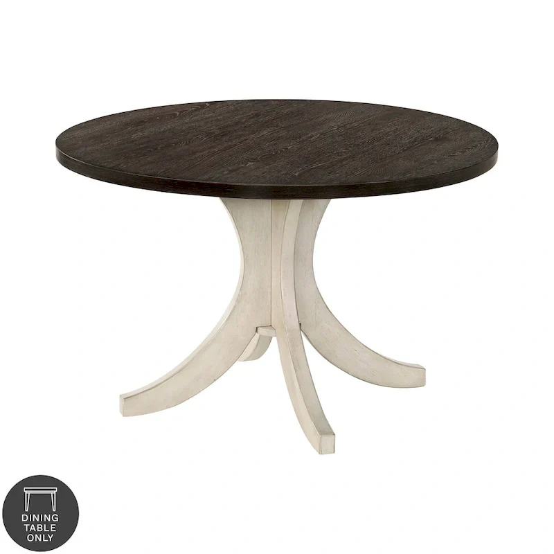 Joyfair Farmhouse 47-Inch White Wood Dining Table by Furniture of America
