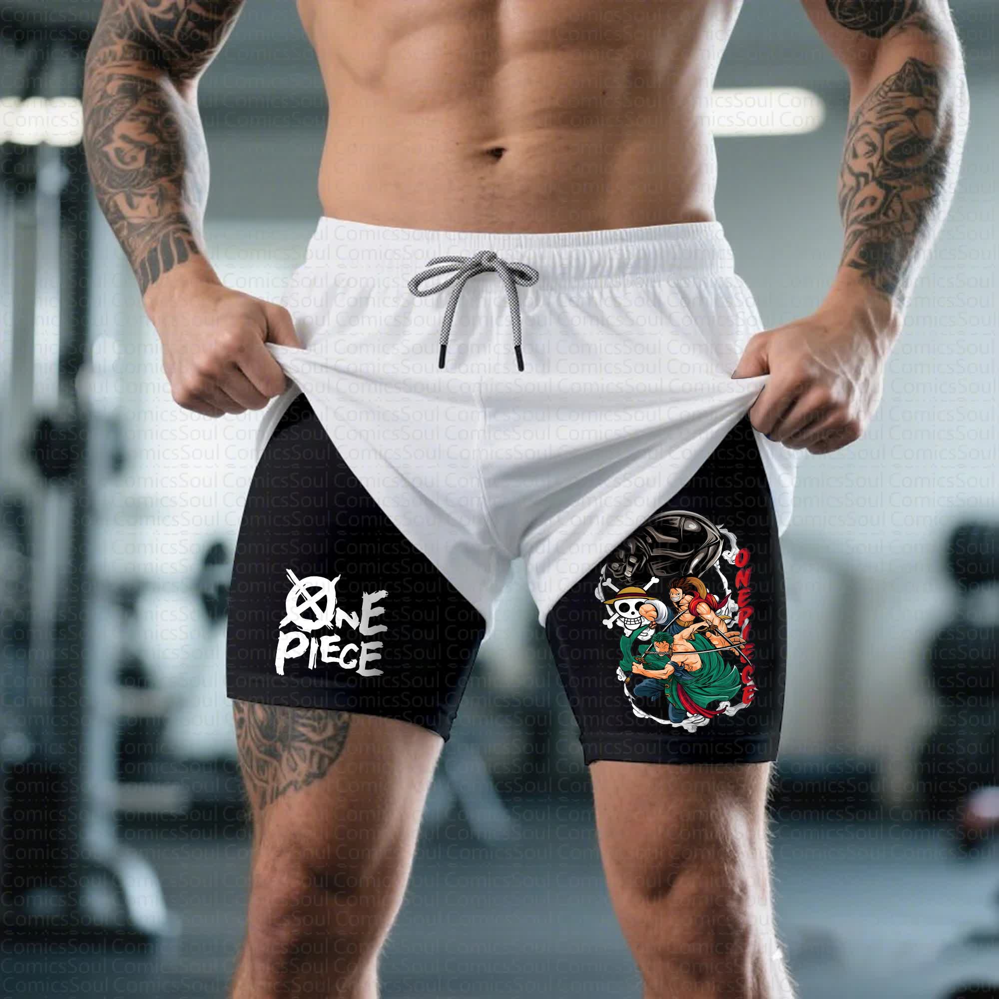Unisex Casual Anime Streetwear Shorts 丨Comicssoul
