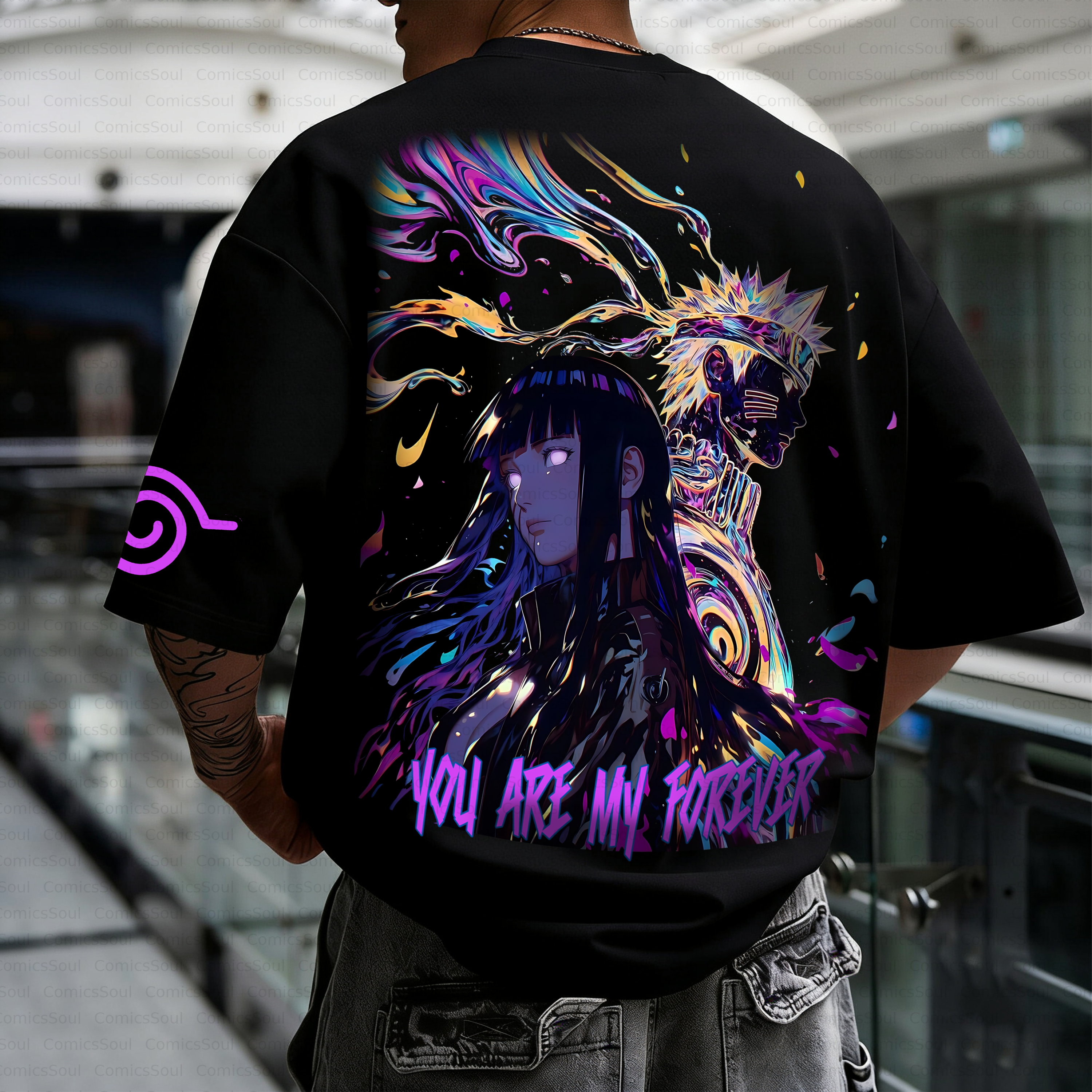 Unisex Anime Inspired Vintage T-Shirt