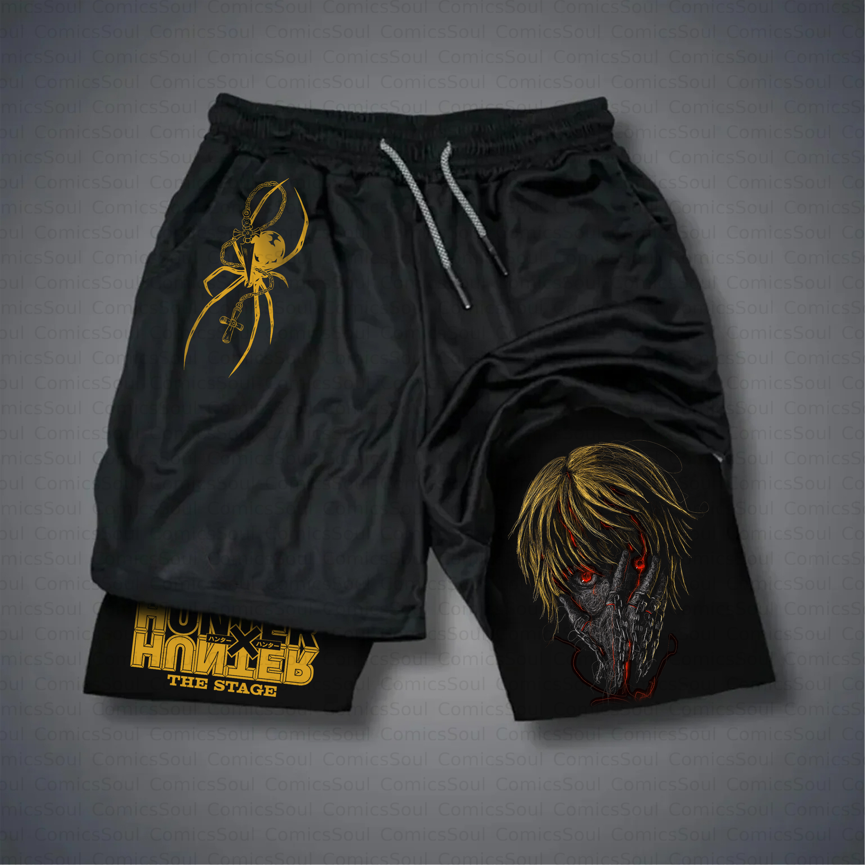 Unisex Casual Anime Style Shorts