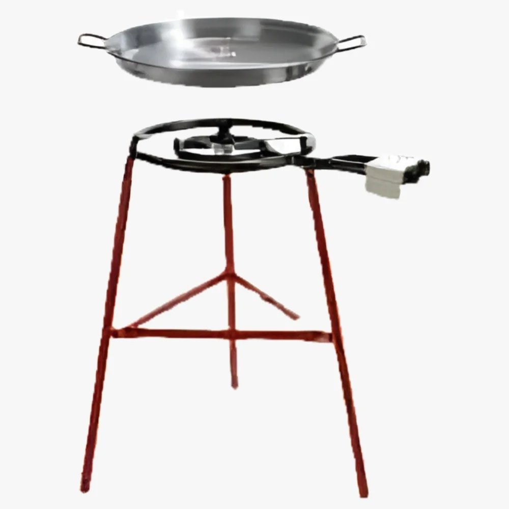 Garcima Tabarca Paella Pan Set with Burner, Outdoor Pan and Reinforced Legs - Image 7