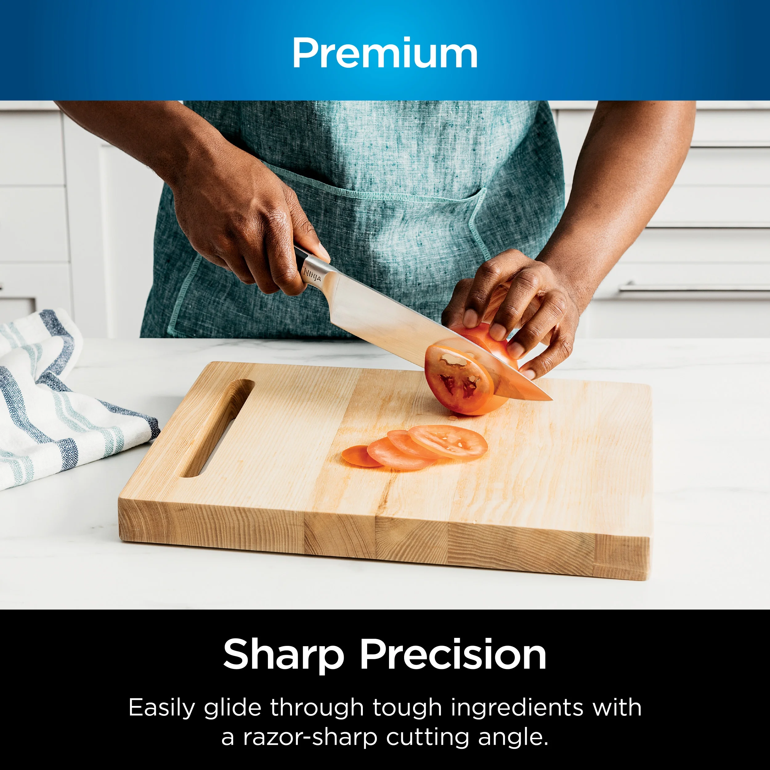 Ninja Foodi NeverDull Premium 12-Piece Knife System with Built-in Sharpener, K32012 - Image 6