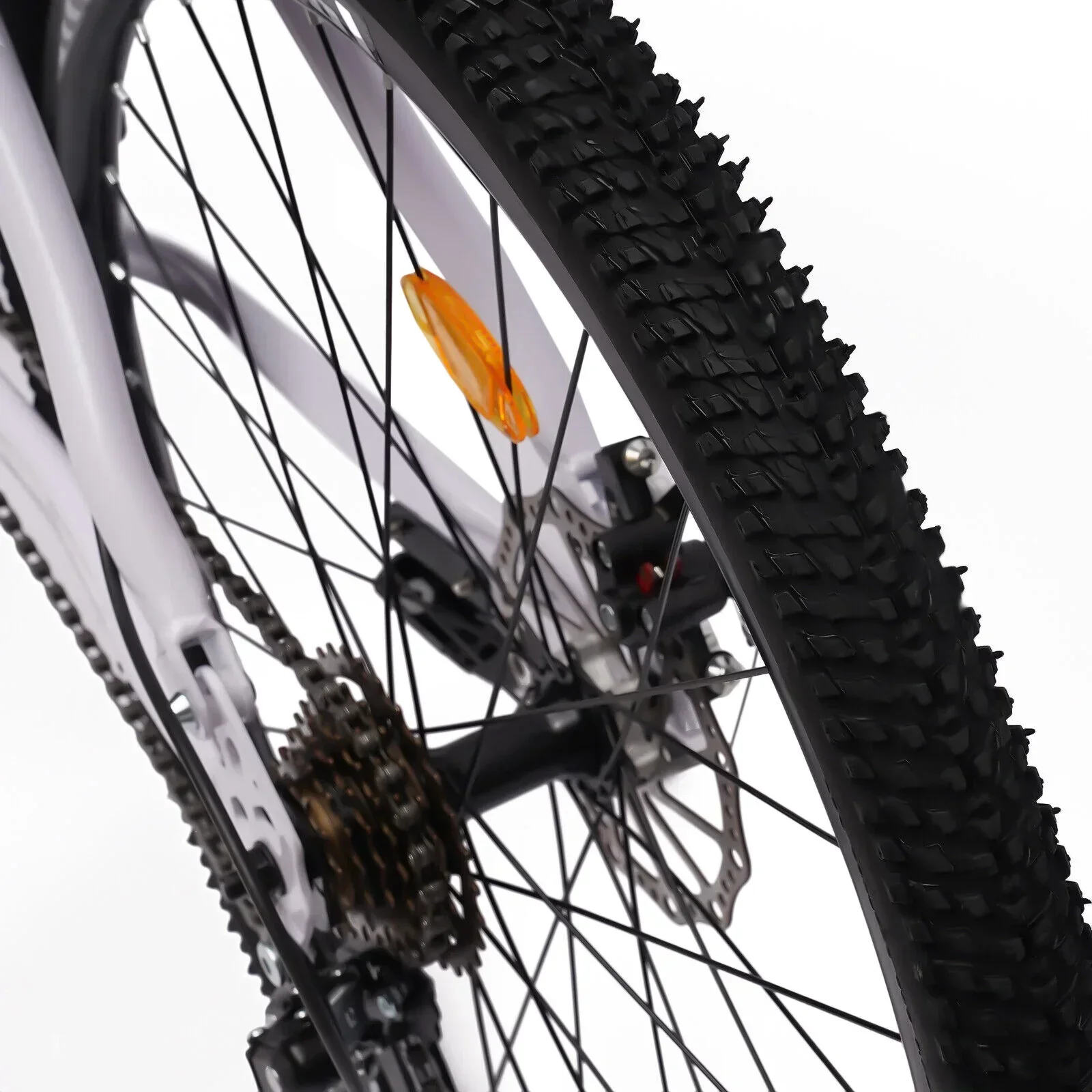 Outroad 26 inch 21 Speed Full Suspension Folding Mountain Bike, High-Carbon Steel, Double Disc Brakes - 120kg Capacity - Image 6 Outroad 26 inch 21 Speed Full Suspension Folding Mountain Bike, High-Carbon Steel, Double Disc Brakes - 120kg Capacity - Image 6