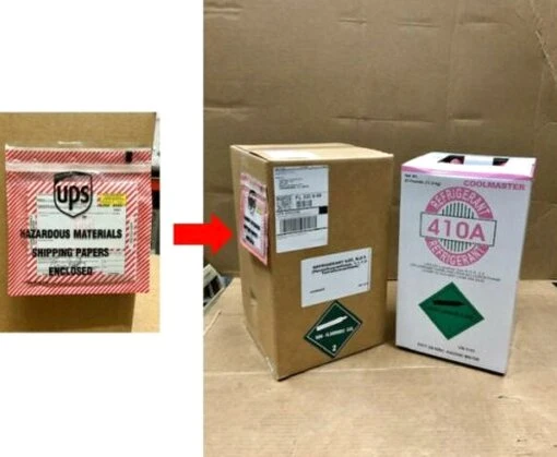 R-410A 25 lb Refrigerant Cylinder For HVAC Systems - A1 Safety - Image 2 R-410A 25 lb Refrigerant Cylinder For HVAC Systems - A1 Safety - Image 2
