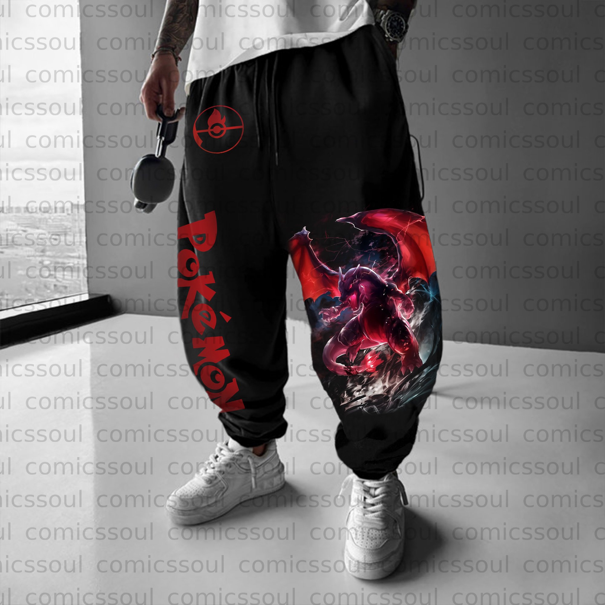 Unisex Anime Inspired Vintage Plush Pants