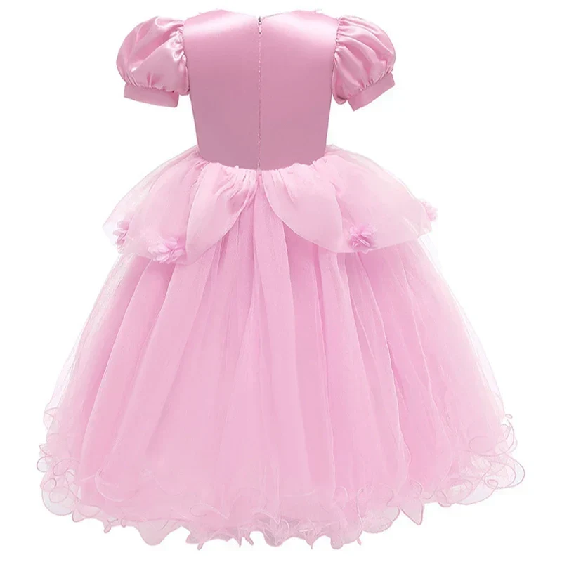 Halloween Costumes Girls Princess Dress Lace Party Gown - Image 3 Halloween Costumes Girls Princess Dress Lace Party Gown - Image 3