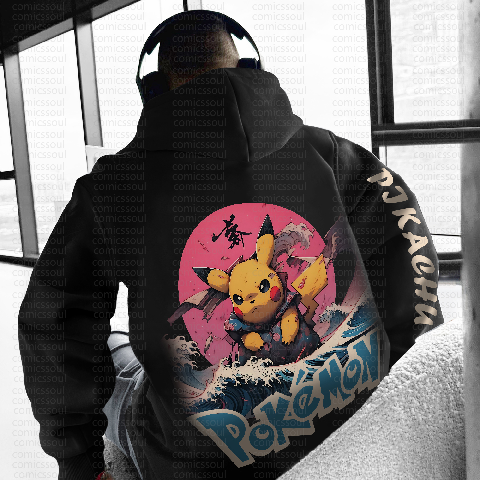 Unisex Anime Graphic Streetwear Vintage Hoodie丨Comicssoul