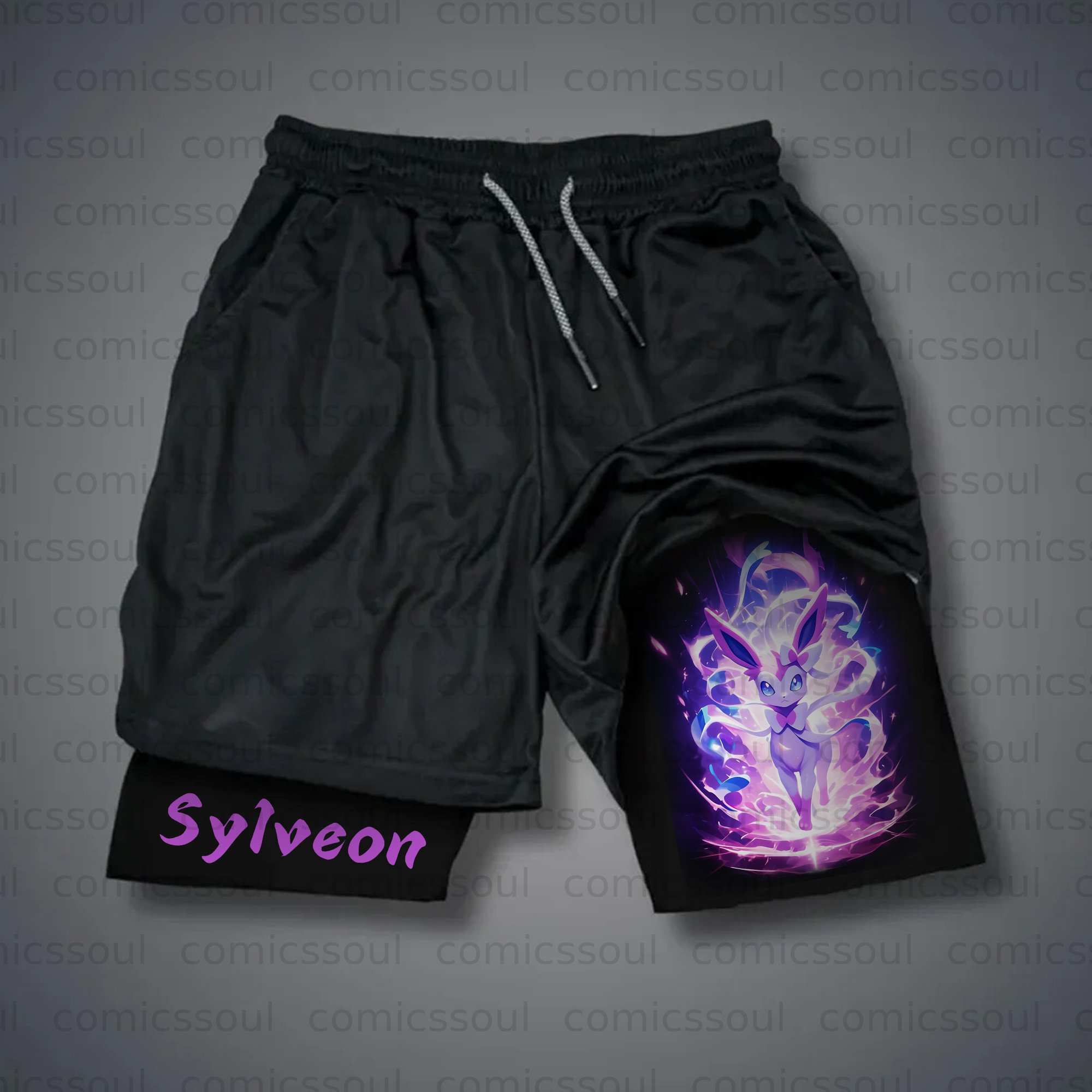 Unisex Casual Anime Streetwear Shorts