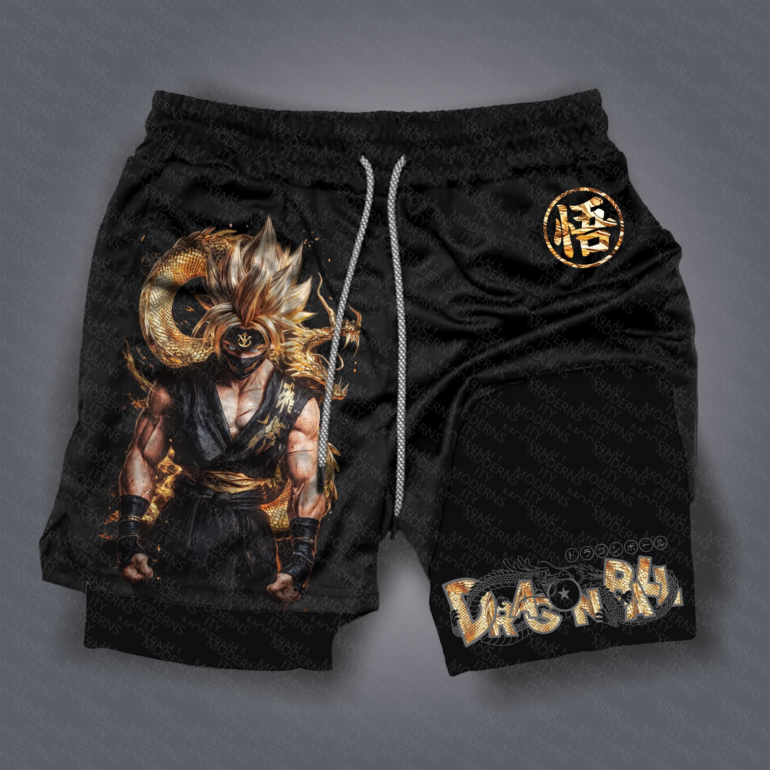 Unisex  “Comicssoul” Casual Anime Streetwear Shorts