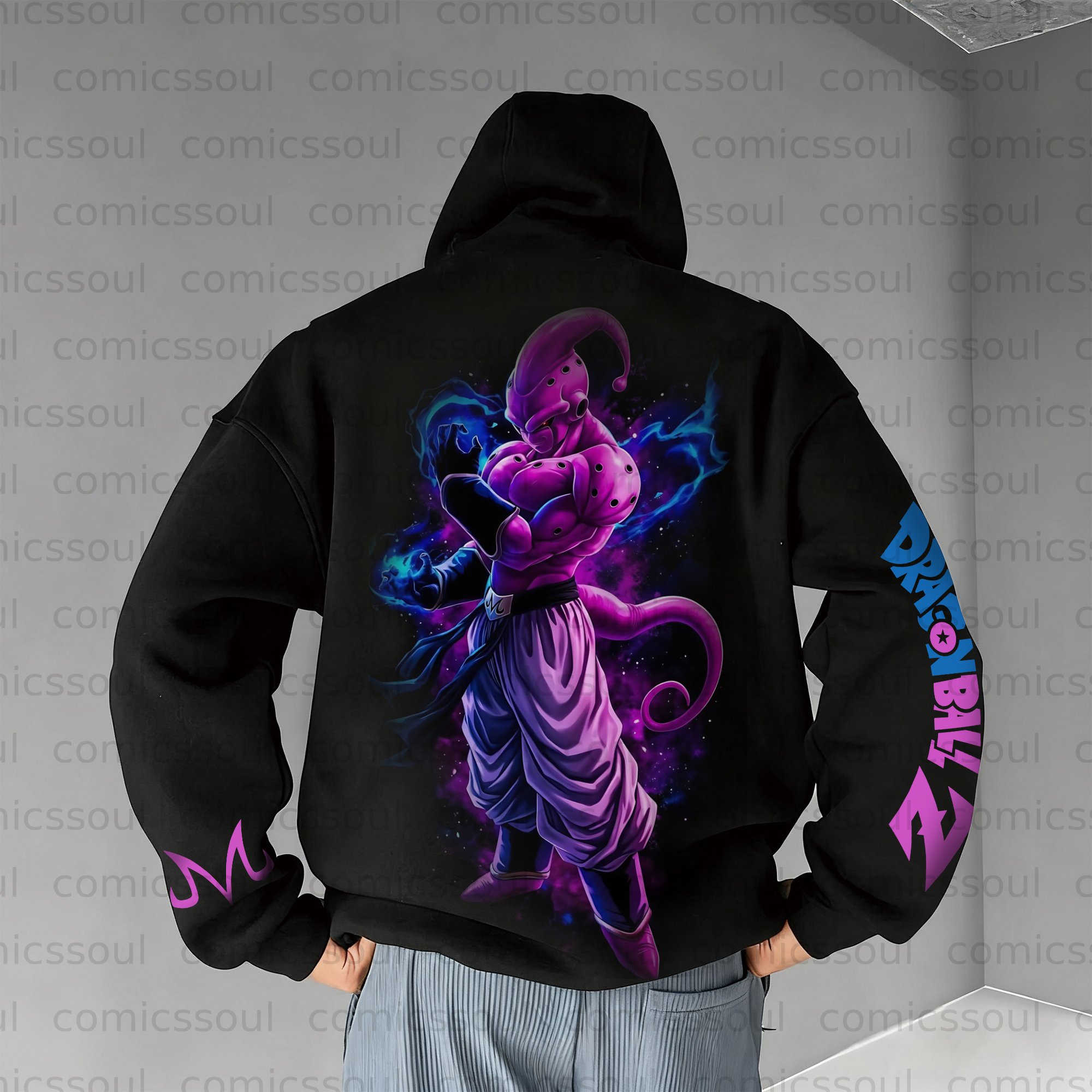Unisex Anime Graphic Streetwear Vintage Hoodie