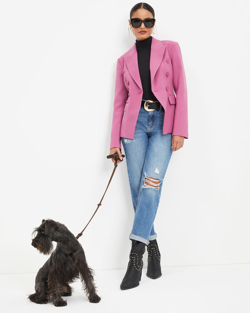 Must Be Baby Pocketed Blazer - Dusty Purple - Se7enfashion